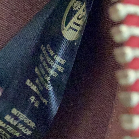 Fossil Vibrant Red cow hide Leather zip around Wristlet/wallet - Picture 11 of 16